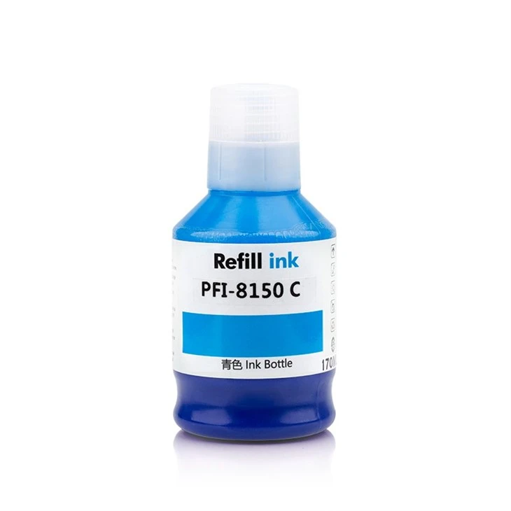 170ML/Bottle PFI-8150 Universal Compatible Ink Refill Ink Kit For Canon TC-5200 TC-5200M Printers