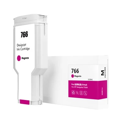 Cartuccia d'inchiostro pigmentato compatibile HP766F 300ML